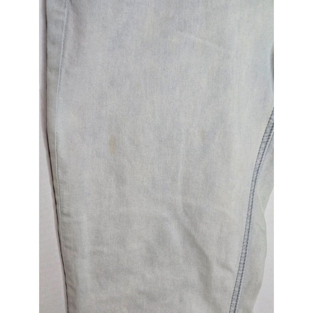 Buffalo David Bitton Ash-X Slim Stretch Jeans | Men's Size 33x32 | Light Gray - Picture 7 of 14